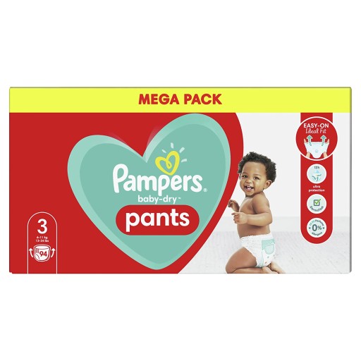 Підгузки Pampers Pants 3 розмір 6-11 кг 94 шт.