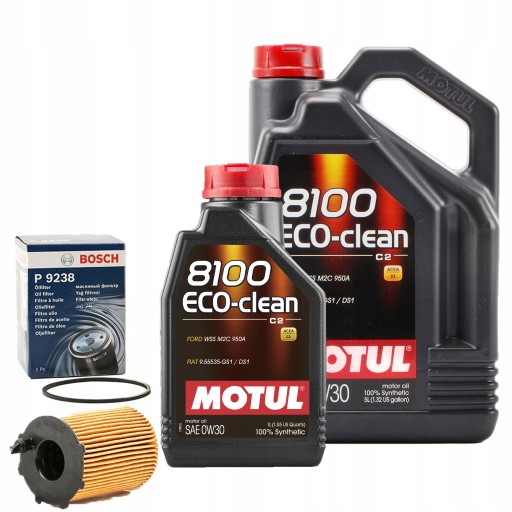 Фильтр Motul 0w30 Ford Transit Connect II 1.5 Tdci