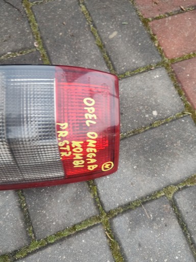 light right rear part right rear opel omega b kombi