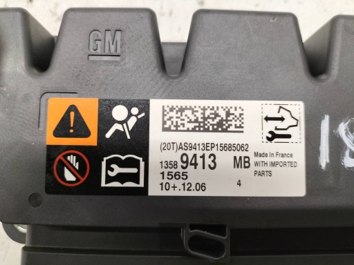 SENSOR airbag 13589413 Opel Astra IV (2009- 2020 ) J