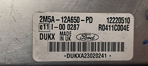 modulo 2M5A-12A650-PD ECU FORD FOCUS MK1
