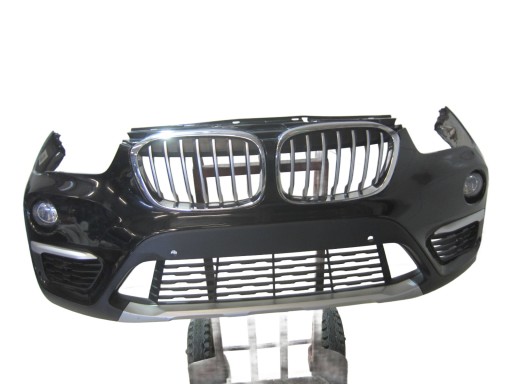 BMW X1 F48 668 SCHWARZ 2 XLINE 6 PDC grille front bumper front complete