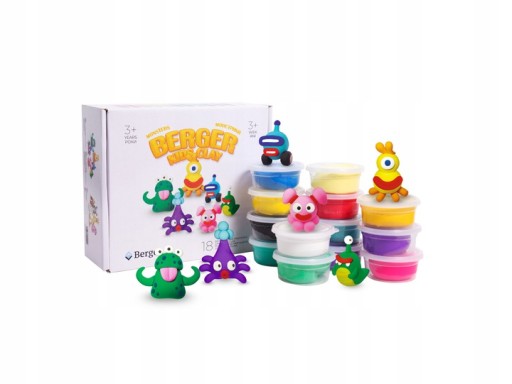 Глина для ліплення Berger 18 шт.