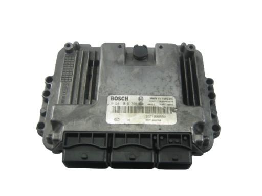 computer control unit RENAULT SCENIC MEGANE 1.5 dCI 0281015798, 237100055R
