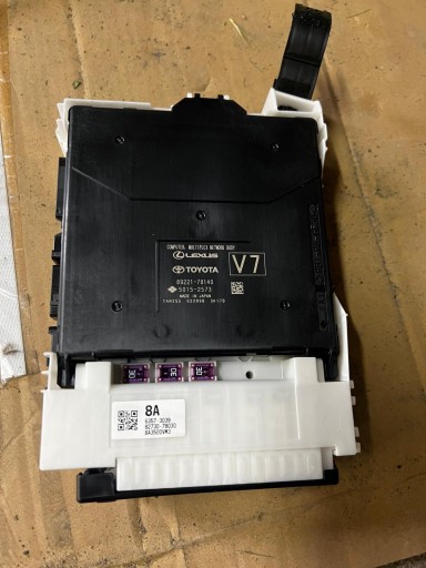 LEXUS NX350H МУЛЬТИПЛЕКС КОМП'ЮТЕРНИЙ МОДУЛЬ 89221-78140