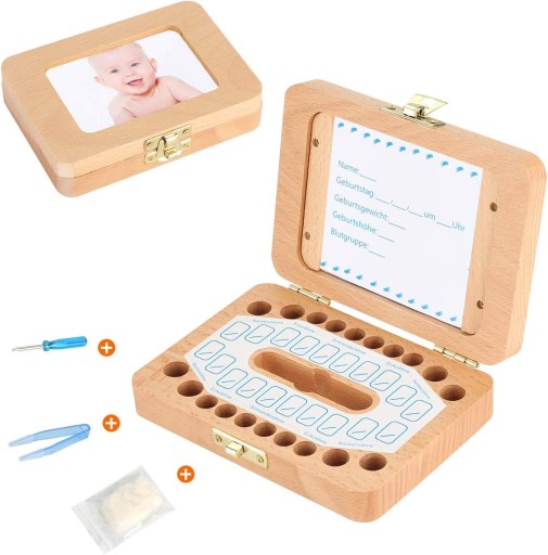 СУВЕНІРНА КОРОБКА ДИТЯЧИХ МОЛОЧНИХ ЗУБІВ