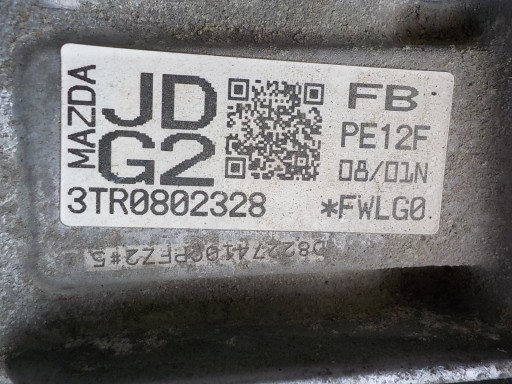 MAZDA 6 II 2.0 b 16v gearbox, AUTOMATYCZNA FWLG0 JDG2 PE12F