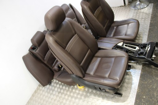 seats inner upholstery SKORY leather MOCCA BRAZ BMW 5 F10 F11 KOMBI LIFT