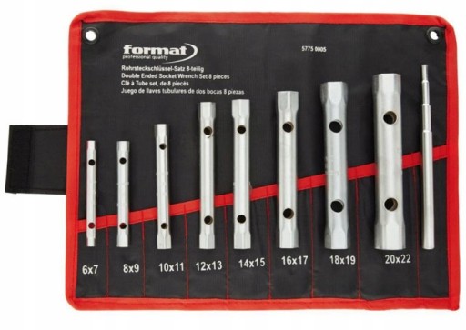 Набір торцевих трубчастих гайкових ключів формат 9cz.