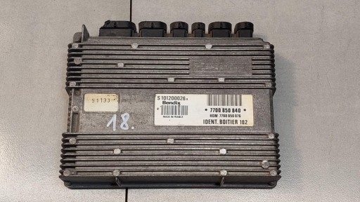 Centralina Motore RENAULT CLIO e 1.2 7700850840