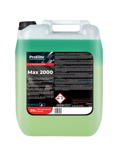 PROELITE MAX2000 ДЛЯ СТИРКИ БРЕЗЕНТА, ГРУЗОВИКОВ, СИЛЬНЫХ ЗАГРЯЗНЕНИЙ, АКТИВНОЙ ПЕНЫ 2