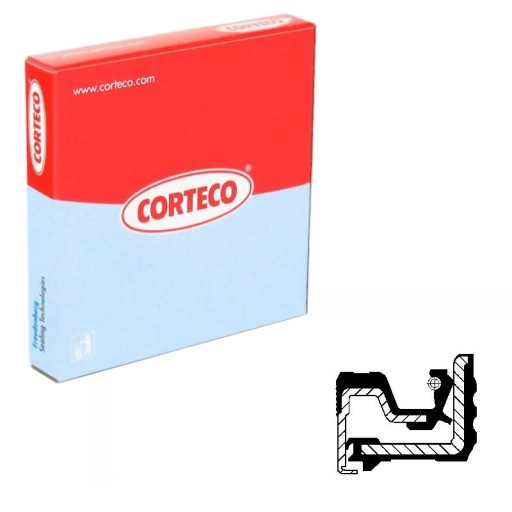 ГЕРМЕТИК 75X100X13 / 14.5 FPM / NBR RWDR