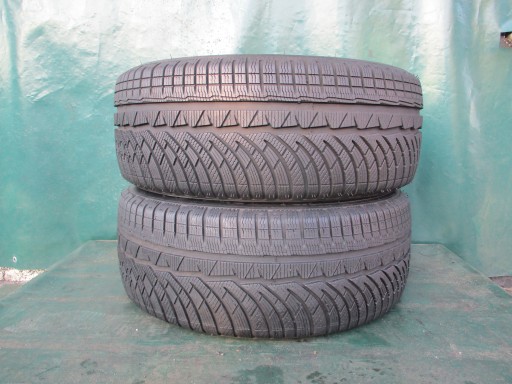 2 зимові шини 225/55R17 Michelin RFT 6,5 та 6 мм