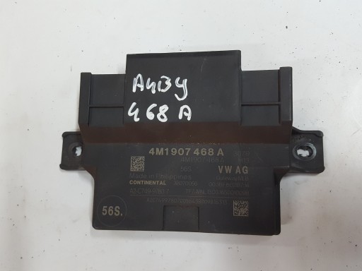Audi a4 b9 8w 15-18r модуль контроллера шлюза 4m1907468a