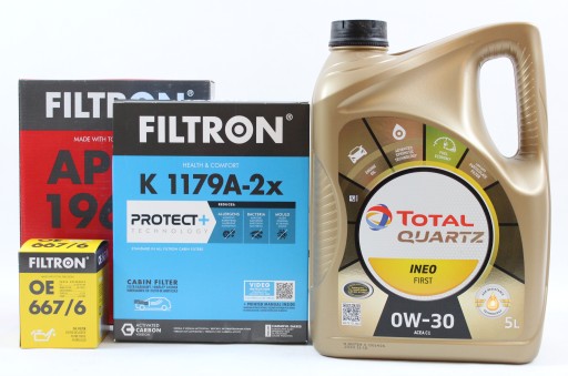 ФІЛЬТРИ + МАСЛО 0W30 PEUGEOT 208 I 1.5 BLUEHDI