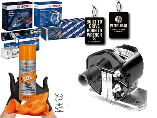 BOS0 221 - Катушка зажигания mercedes 190 (w201) купе (c124) e #petrolhead pro+ комплект4