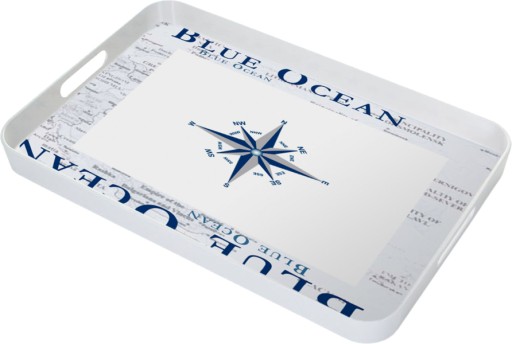 Лоток меламіновий лоток BRUNNER BLUE OCEAN 40X29, 5 см