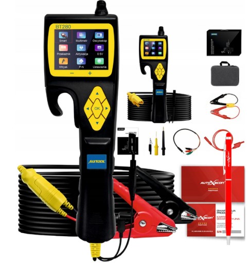 AUTOOL BT280 ЦИФРОВОЙ СХЕМЫ МУЛЬТИМЕТР ОСЦИЛЛОГРАФ