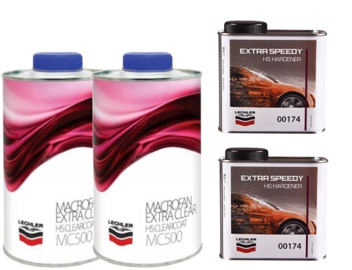 ЛАК LECHLER MC500 HS 2L + UTW. 1L EXTRA SPEEDY