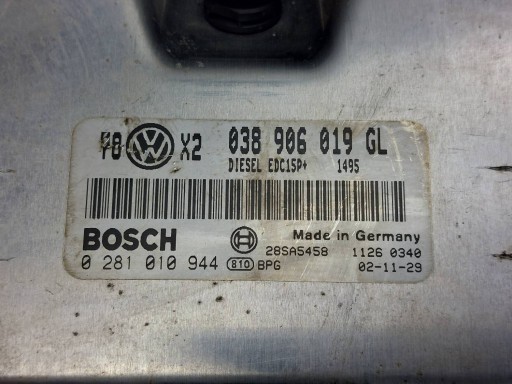 Montaggio STARTOWY VOLKSWAGEN PASSAT B5 FL 038906019GL 0281010944 4B0905851C