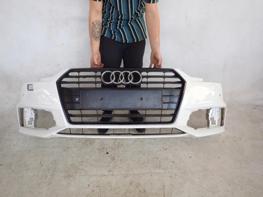 AUDI A4 8W B9 S-LINE 15- bumper front front SPR 4XPDC grill 8W0807437F