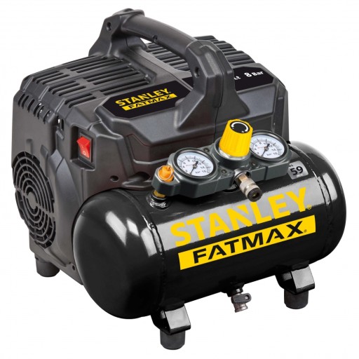 БЕЗМАСЛЯНИЙ КОМПРЕСОР 6Л 8 БАР З ГЛУШНИКОМ FATMAX
