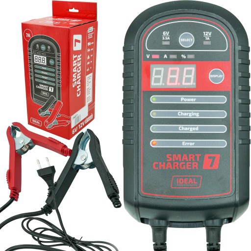 ИДЕАЛЬНЫЙ ВЫПРЯМИТЕЛЬ ЗАРЯДНОЕ УСТРОЙСТВО 6V 12V 7A 230V