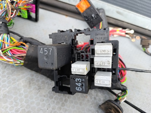 VW T5 LIFT 2.0 wiring bundle KOMORY of the engine under the window without of the air conditioning