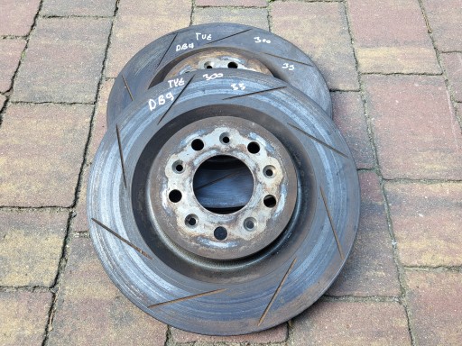 discs rear part rear. KOMPLET disc 355 MM ASTON MARTIN DB9 6.0 V12