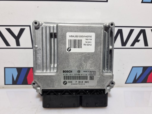 BMW E81 E87 E90 E91 Module Unité de contrôle Ordinateur Moteur DDE 7810001