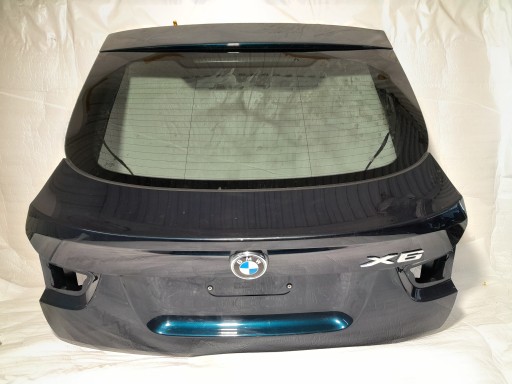 BMW X6 X6M E71 boot door rear SPOILER window