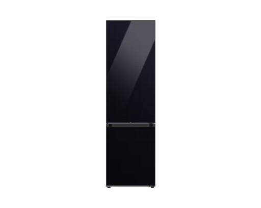 Lodówka Samsung No Frost RB38C7B5C22 Bespoke czarne szkło Twin Cooling Plus  - Sklep, Opinie, Cena w Allegro.pl