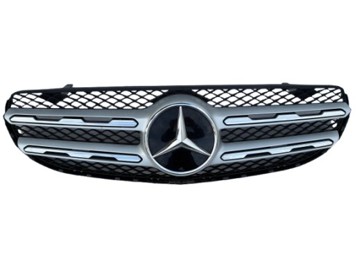 A2538800002 A0008800300 - Решітка радіатора логотип емблема mercedes glc lift a253 w253 x253 distronic