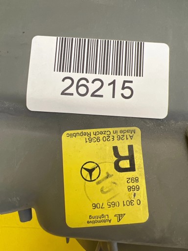 far desna Mercedes W126 79-91 A1268209361