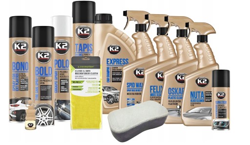 ВЕЛИКИЙ КОМПЛЕКТ ДЛЯ ДЕТАЛІЗАЦІЇ ДОГЛЯДУ ЗА АВТОМОБІЛЕМ