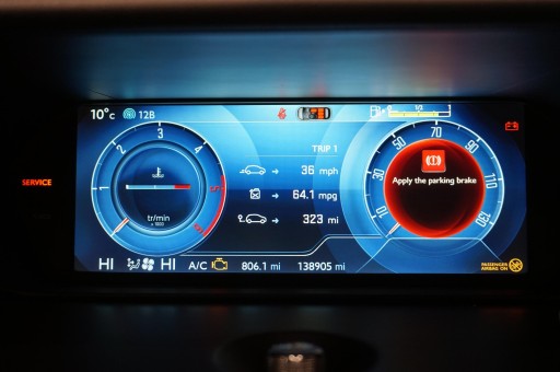 9806552180 - Дисплей счетчик CITROEN C4 PICASSO II