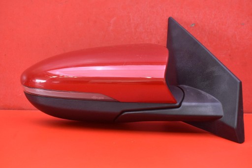 mirror right WR7 DRAGON RED EU 87627Q0070 HYUNDAI BAYON 21- 8 PIN