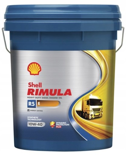 Масло SHELL RIMULA R5E 10W40 20л R5 E 10W-40
