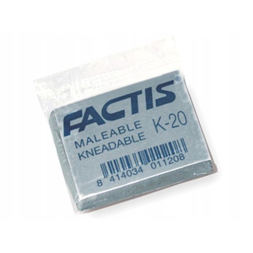 Гумка Factis Відтінки сірого і сріблястого 1 шт.