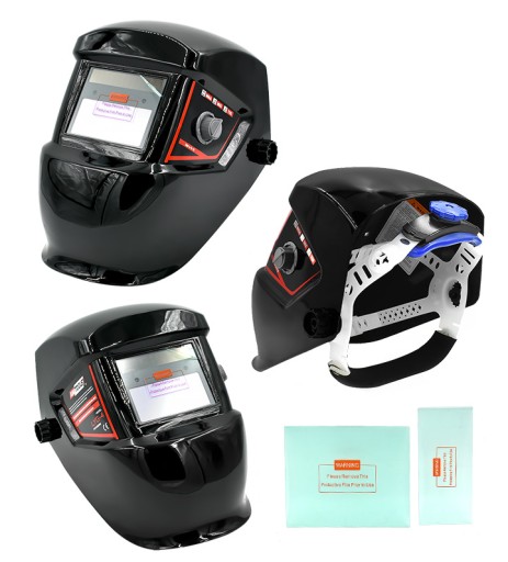 АВТО ЗАТЕМНЯЮЩИЙ СВАРОЧНЫЙ ШЛЕМ AWTOOLS L-4
