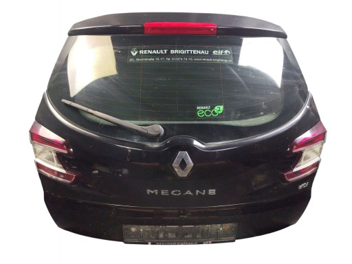 trunk door boot RENAULT MEGANE III KOMBI LAK: TEGNE (08-11)