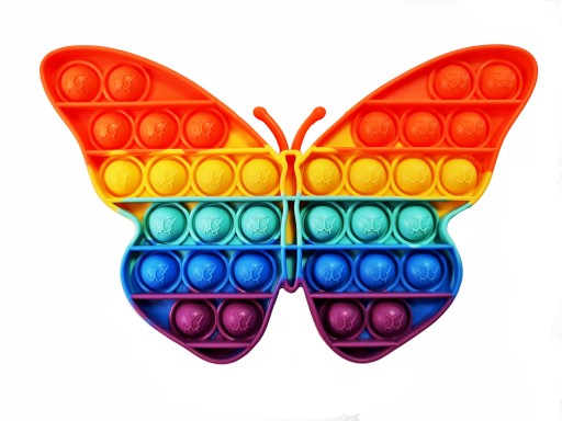 СЕНСОРНА ІГРАШКА МЕТЕЛИК POP IT FIDGET TOP