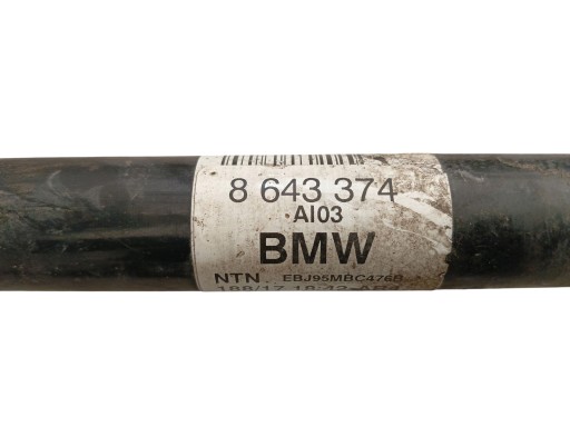 semi-axis right front BMW F46 F40 F45 F48 F39 MINI F54 F60 1.5 D 116KM 8643374