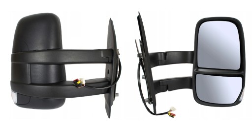 30N2525E - ЗЕРКАЛО ПРАВОЕ IVECO DAILY 2014-2020 ELE. ДЛИННЫЙ