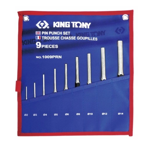 НАБІР ПЕРФОРАТОРІВ 2-14 ММ 9EL KING TONY