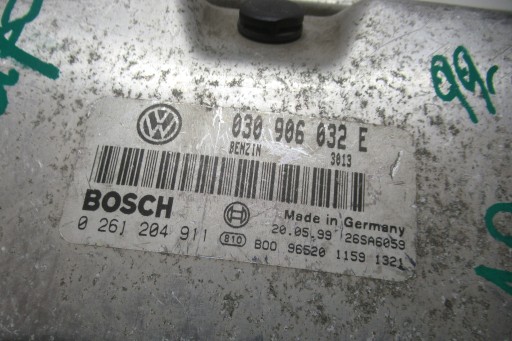 VW LUPO 1.0 99R Computer Bedienteil DES MOTORS 030906032E