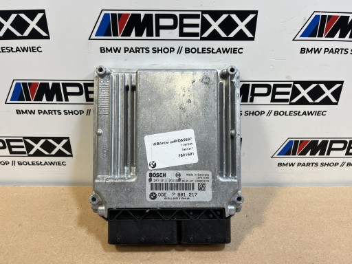 Bmw e60 e61 x5 e53 e90 e91 комп'ютер контролер двигуна 3.0d 7801217 7801169