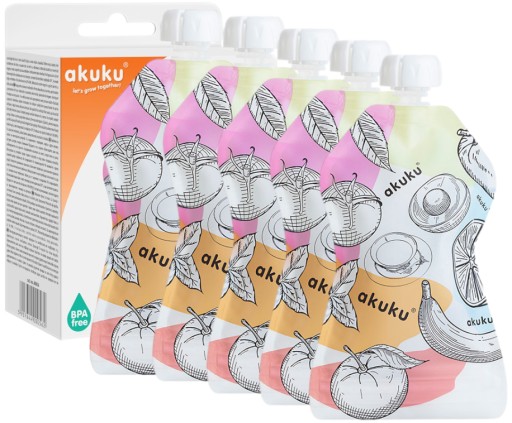 Пакети Акуку харчові 5 шт 150 мл