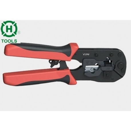 HT-580ER Кримпер для проходных модульных вилок RJ45