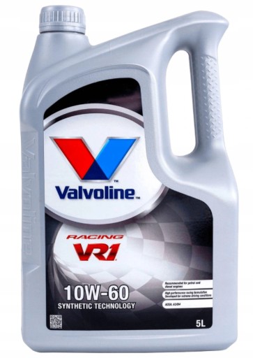 МОТОРНОЕ МАСЛО VALVOLINE VR1 RACING 10W60 5л